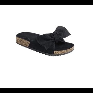 Women’s Fashion Bow Slip On Slide Sandal 5-10